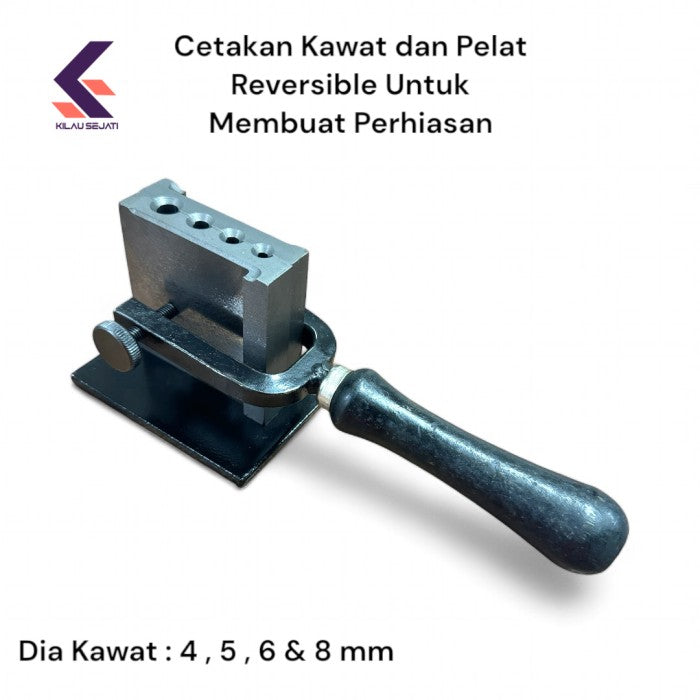 Cetakan Ingot Besi Reversible untuk Kawat & Pelat Emas