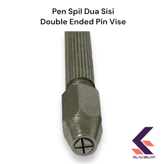 Pen Spil Dua Sisi Double Ended Pin Vise