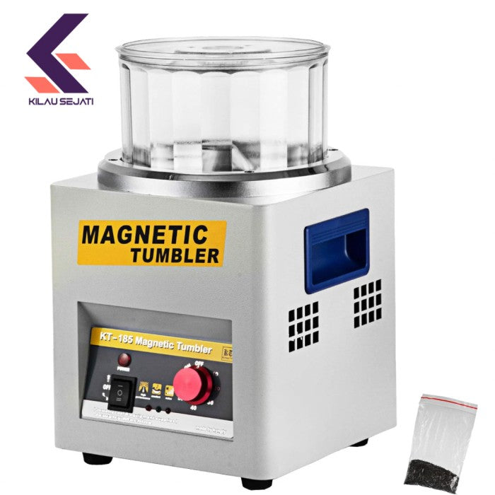 Magnetic Tumbler KT 185 Jewelry Polisher Mesin Poles Magnetik