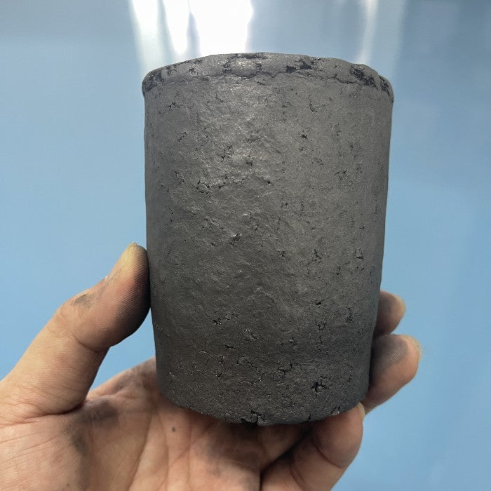 Silicon Carbide Grafit Crucible Tungku Peleburan Kuningan Tembaga 2 Kg