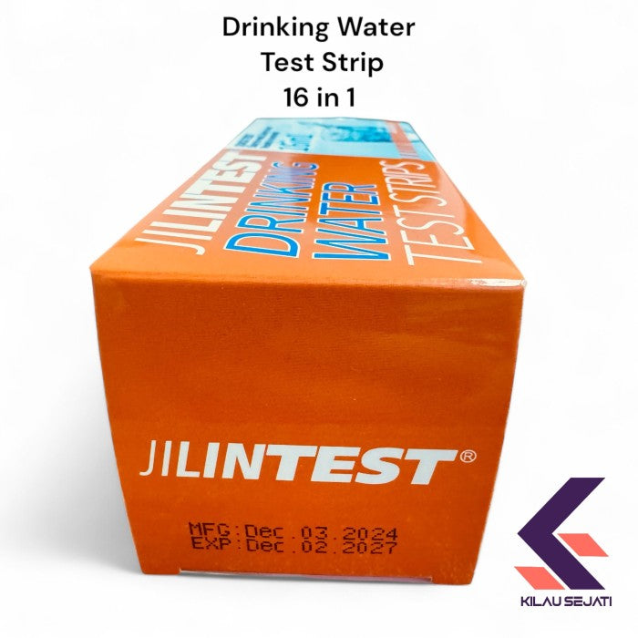 Isi 100 Strip Uji Air Minum 16 Parameter Drinking Water Test Strip 16 in 1