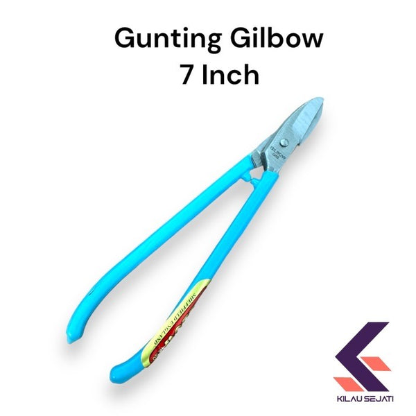 Gunting Pelat Perhiasan Gilbow G56 7 Inci / Jeweller Snips