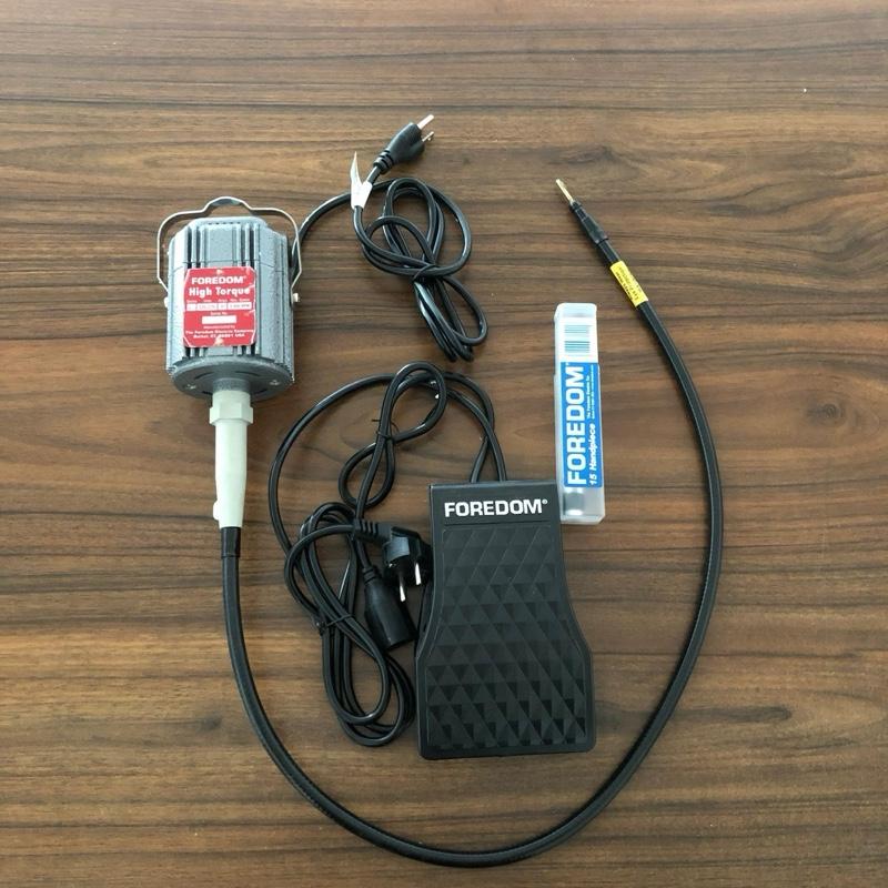 Foredom 2003LK – High Torque Motor Set untuk Handpiece No. 15 (Hammer Tool)