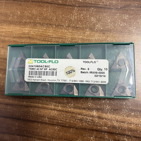 TOOLFLO TNMC 43 NT 6P AC50C per piece