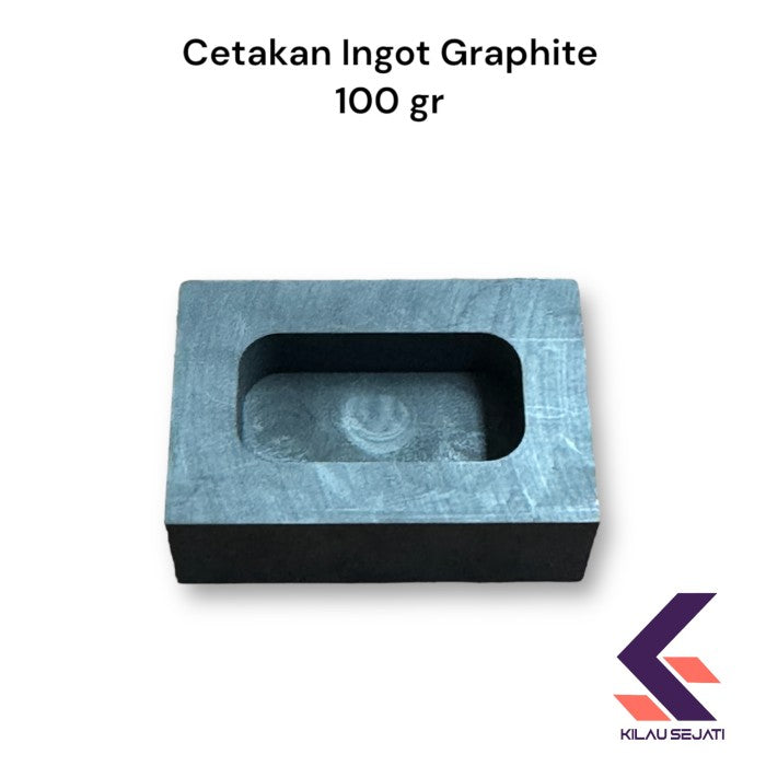 Singen grafit Cetakan Ingot Graphite High Purity New Size 100 gram