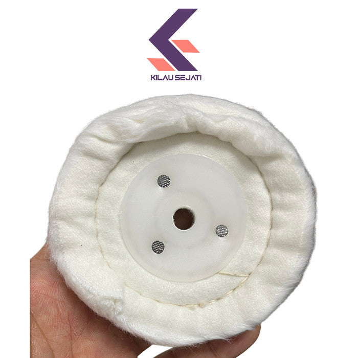 Flannel Buffing Wheel / Kain poles flannel extra soft utk perhiasan