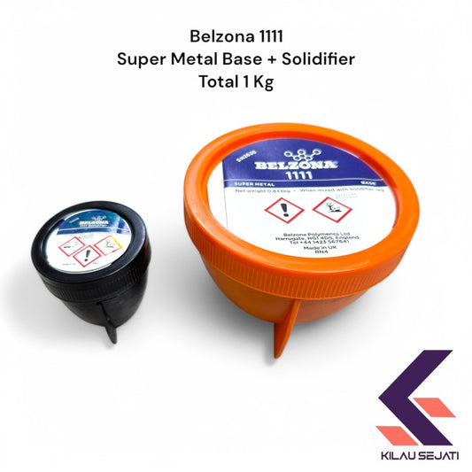 Belzona 1111 Super Metal Epoxy Repair 1 Kg Set