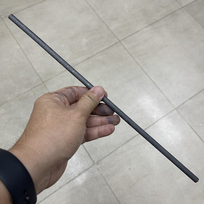 Elektroda Batang Karbon Graphite Electrode Rod Dia 8 mm Panjang 35 cm