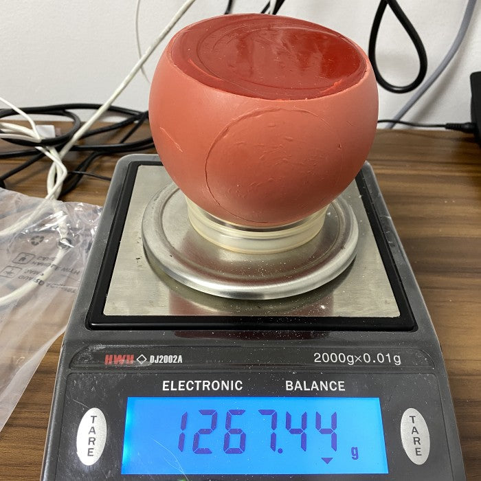 Bola Besi Pasang Mata Sirlak / Bola Microsetting Dia 9 cm Berat 1.3 kg