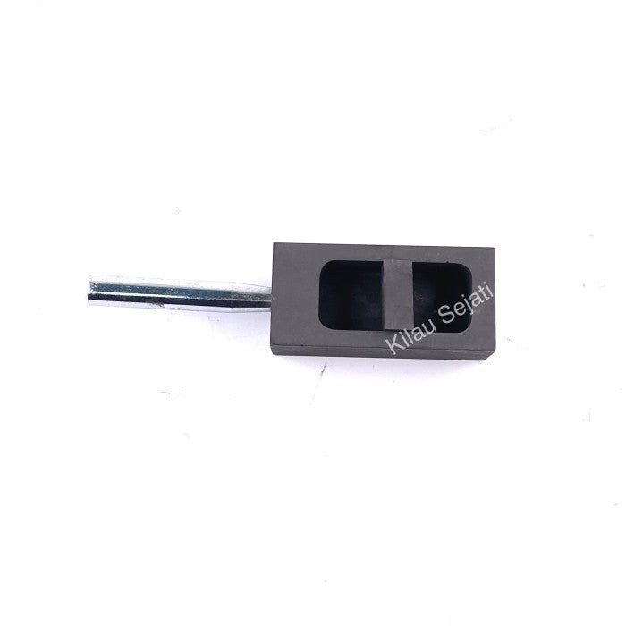 Cetakan Ingot Emas Grafit 600 gr dengan Handle Besi