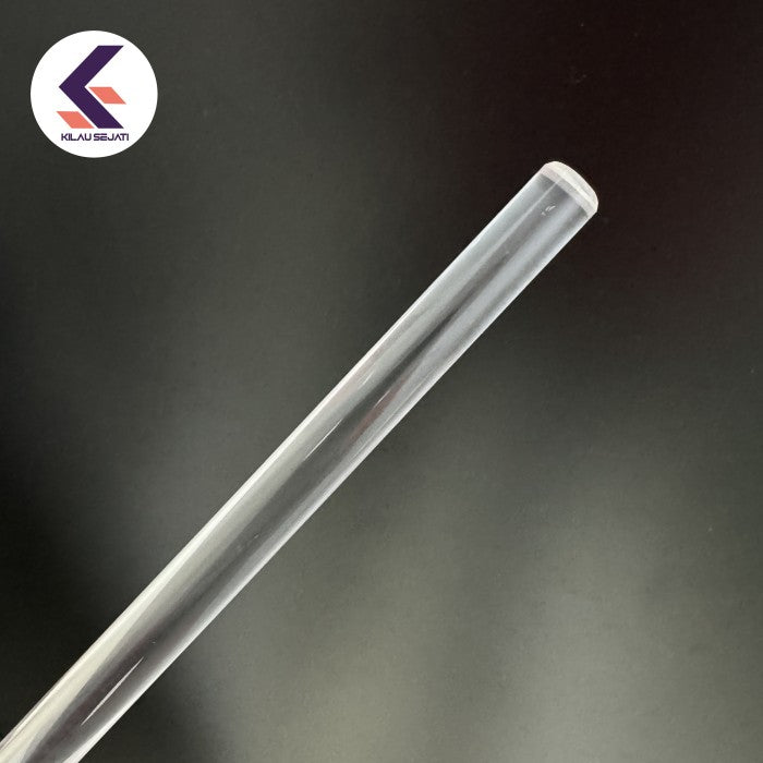Batang Pengaduk Quartz 10 x 350 mm untuk Lebur Emas / Stirring Rod