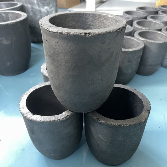 Crucible grafid tungku kowi untuk lebur tembaga kuningan 8 kg