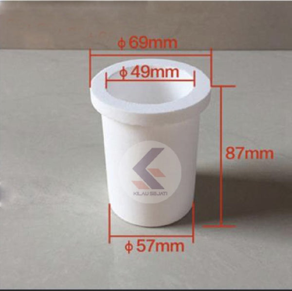 Quartz Crucible Shield 1 kg / Pelindung Kowi Grafit Mesin Induksi