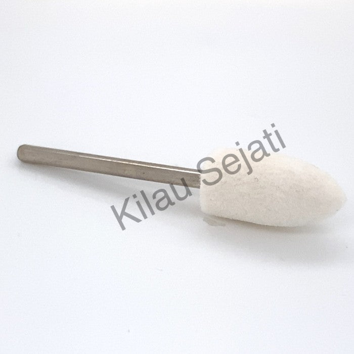 Mata bor bit poles kecil / Special Felt Buff Wheel 8x16 mm