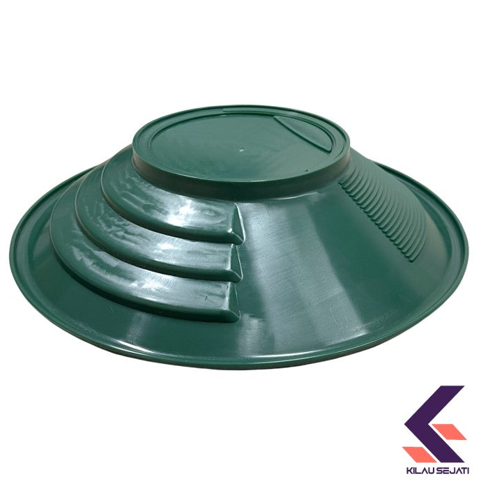 Dulang Emas Premium Heavy Duty 35 cm Dual Riffle / Gold Pan