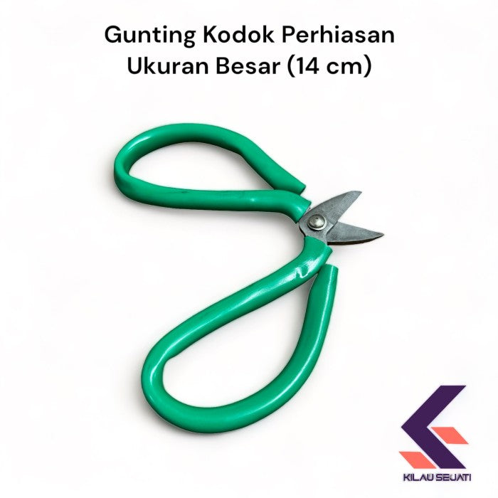 Gunting Kodok untuk Buat Perhiasan Ukuran Besar