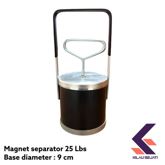 Magnet Separator Pickup Tool with Quick Release Ukuran Besar 25 Lbs