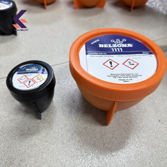 Belzona 1111 Super Metal Epoxy Repair 1 Kg Set