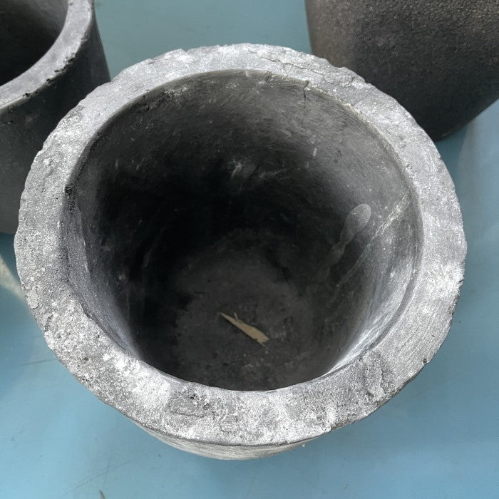 Silicon Carbide Grafit Crucible Tungku Peleburan Kuningan Tembaga 60Kg