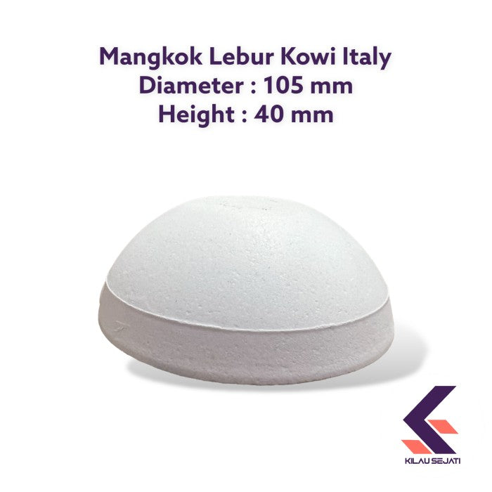 Mangkok Kowi Lebur Italy Baru Diameter 10.5 cm Tahan Suhu Hingga 1800C