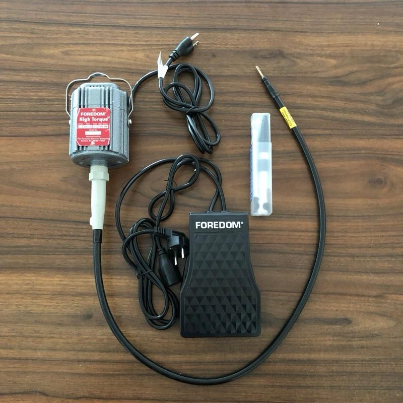 Foredom 2003LK – High Torque Motor Set untuk Handpiece No. 15 (Hammer Tool)