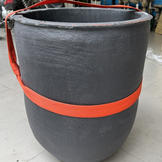 High Temp Isostatic Sic Crucible for Smelting Gold, Aluminium etc #200