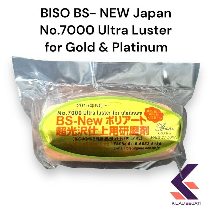 Biso Obat Poles Japan BS-NEW No.7000 Ultra Luster for Gold & Platinum