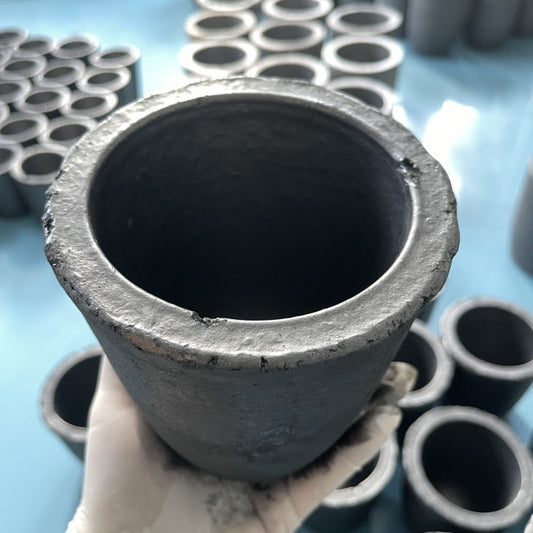 Crucible grafid tungku kowi untuk lebur tembaga kuningan 6 kg