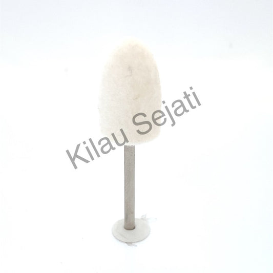 Mata bor bit poles besar/ Special Felt Buff Wheel Large12x20 mm