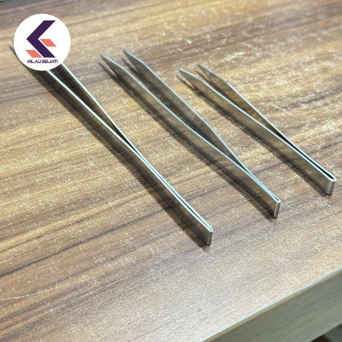 Pinset Presisi Stainless Steel untuk Membuat Perhiasan dan Kerajinan