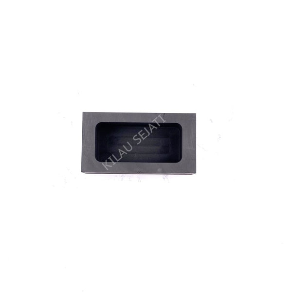 Cetakan Ingot Emas Grafit 665 gr High Purity / Singen Grafit