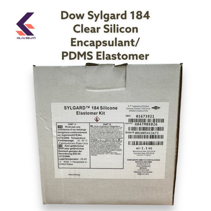 Dow Sylgard 184 Clear Silicone Encapsulant / PDMS Elastomer 100gr