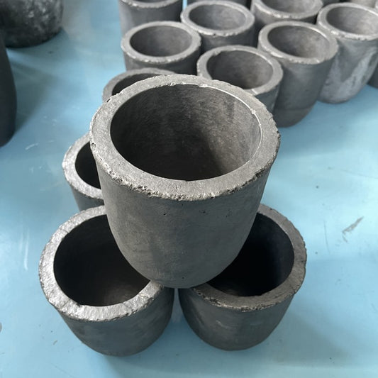 Silicon Carbide Grafit Crucible Tungku Peleburan Kuningan Tembaga 20Kg