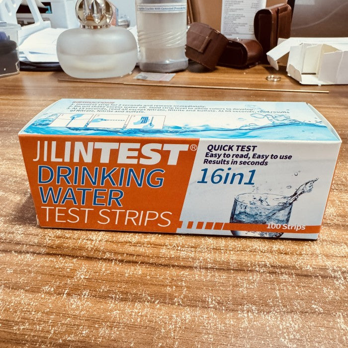 Isi 100 Strip Uji Air Minum 16 Parameter Drinking Water Test Strip 16 in 1