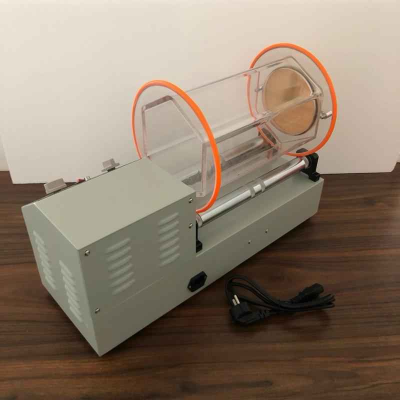 Mesin Molen Poles Perhiasan KT 1320 | Rotary Tumbler 1 Barrel Kapasitas 11kg | Auto-Reverse & 4 Speed