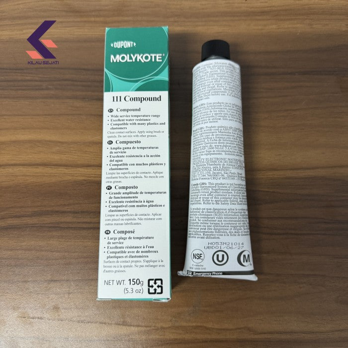 Dow Corning Molykote 111 Silicone Grease 150 gr Made in USA