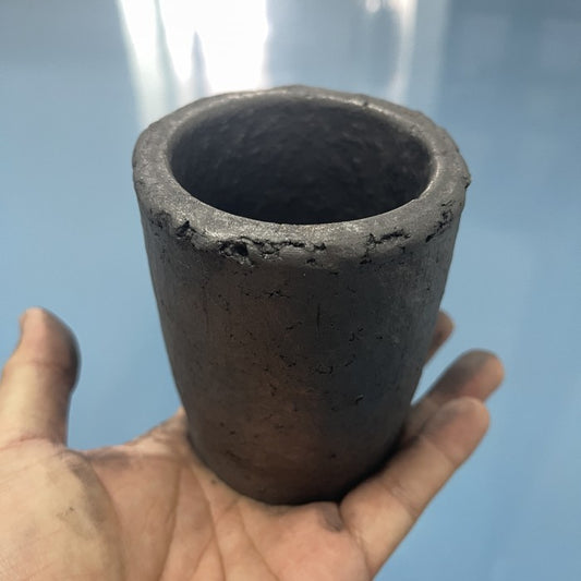 Silicon Carbide Graphite Crucible Kowi Peleburan Kuningan Tembaga 2 Kg