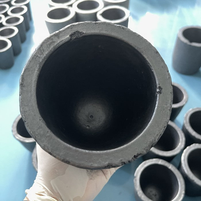 Crucible grafid tungku kowi untuk lebur tembaga kuningan 6 kg