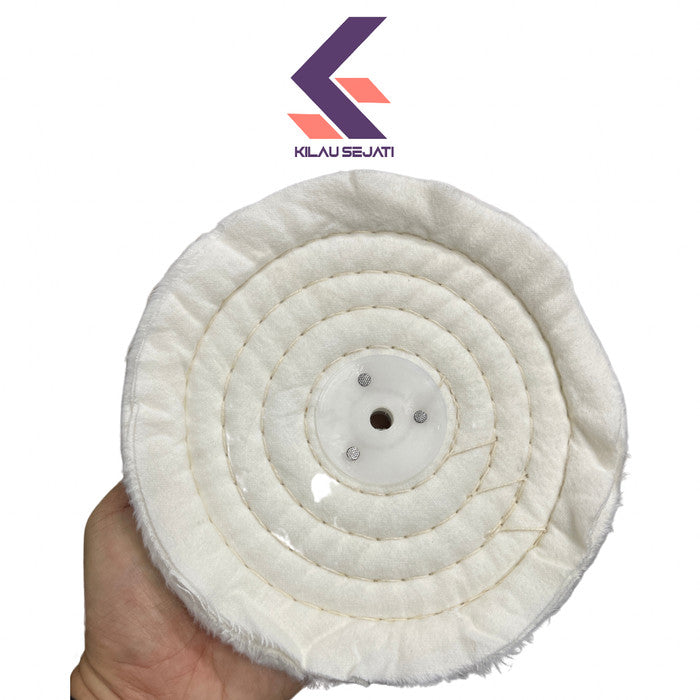 Flannel Buffing Wheel / Kain poles flannel extra soft utk perhiasan