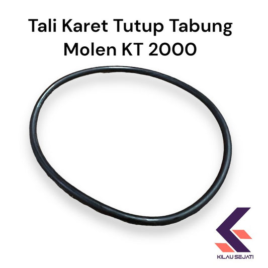 Karet Hitam Seal Tutup Tabung Molen KT 2000