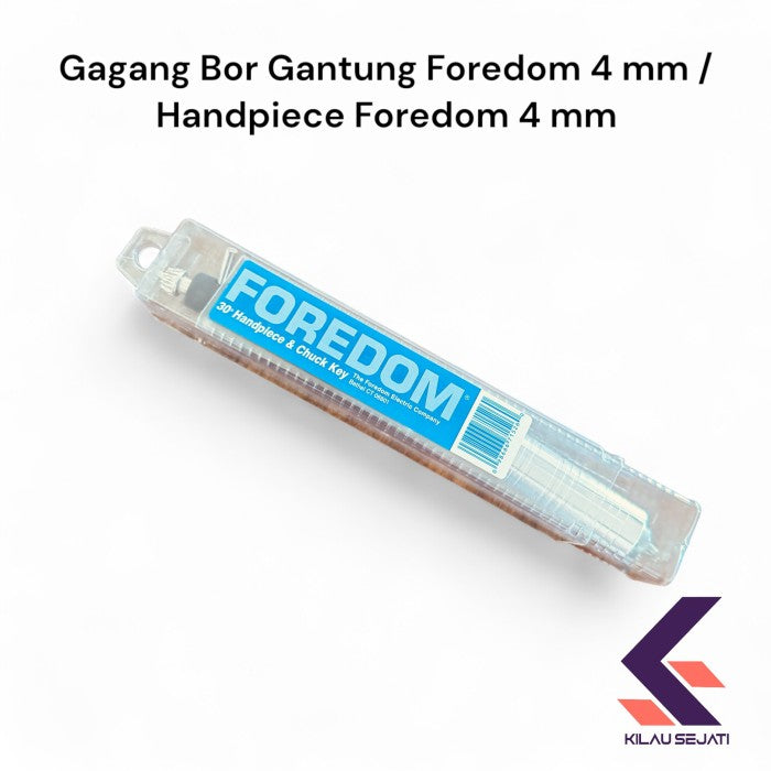 Gagang Bor Gantung Foredom H.30 Ukuran 4 mm / Handpiece Foredom 4 mm