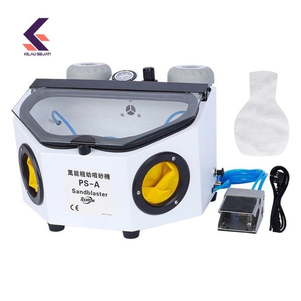 Mesin Doft Perhiasan Pena PS-A / Sandblaster Kering Dua Pena