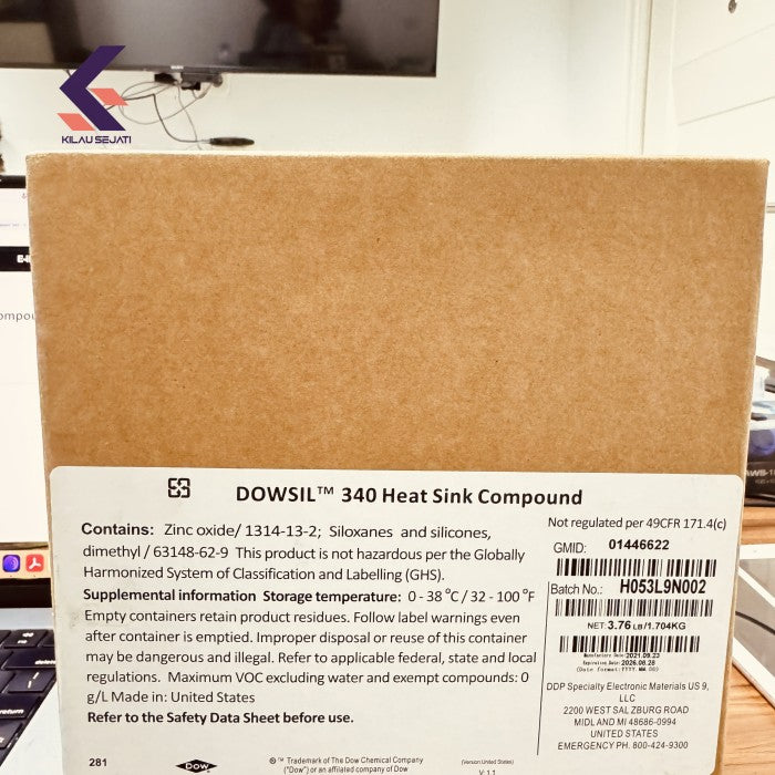 Pasta Thermal Dowsil 340 Heat Sink Compound 142 gr