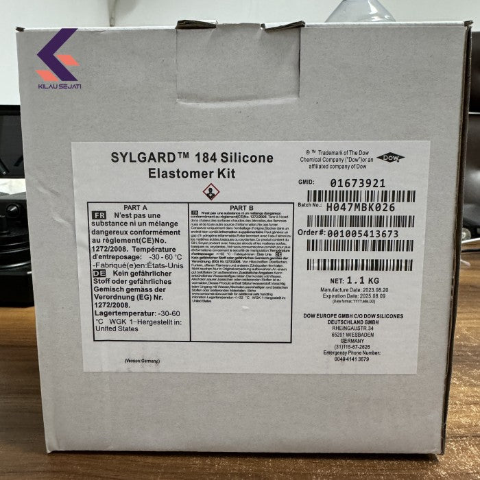 Dow Sylgard 184 Clear Silicone Encapsulant / PDMS Elastomer 100gr