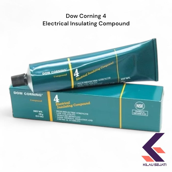 Dow Corning 4 Electrical Insulating Compound 150 gr – Kilau Sejati