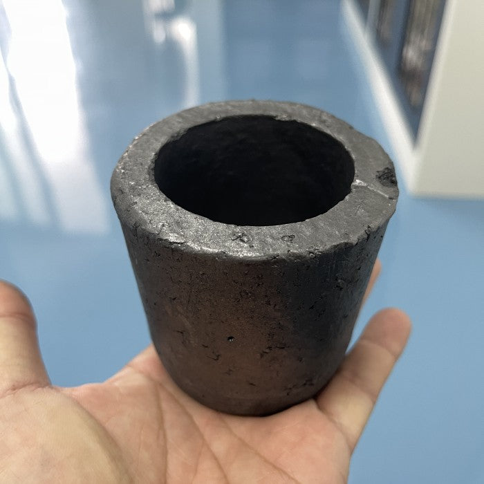 Silicon Carbide Grafit Crucible Tungku Peleburan Kuningan Tembaga 1 Kg