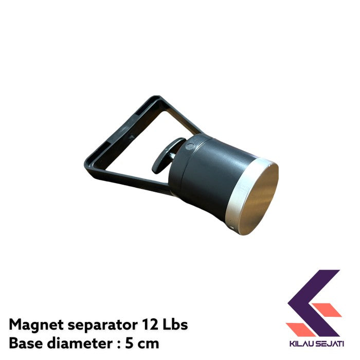 Magnet Separator Pickup Tool with Quick Release Ukuran Kecil 12 Lbs