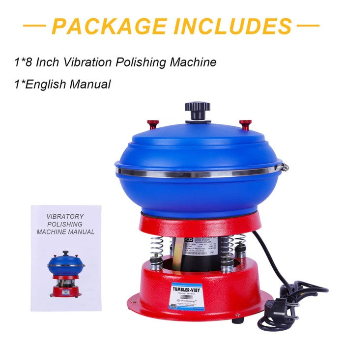 Mesin Poles Getar Vibratory Tumbler SP-B-10 3 Liter