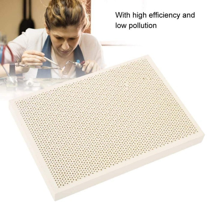 Honeycomb Ceramic Soldering Board Large Size / Alas Patri Sarang Tawon