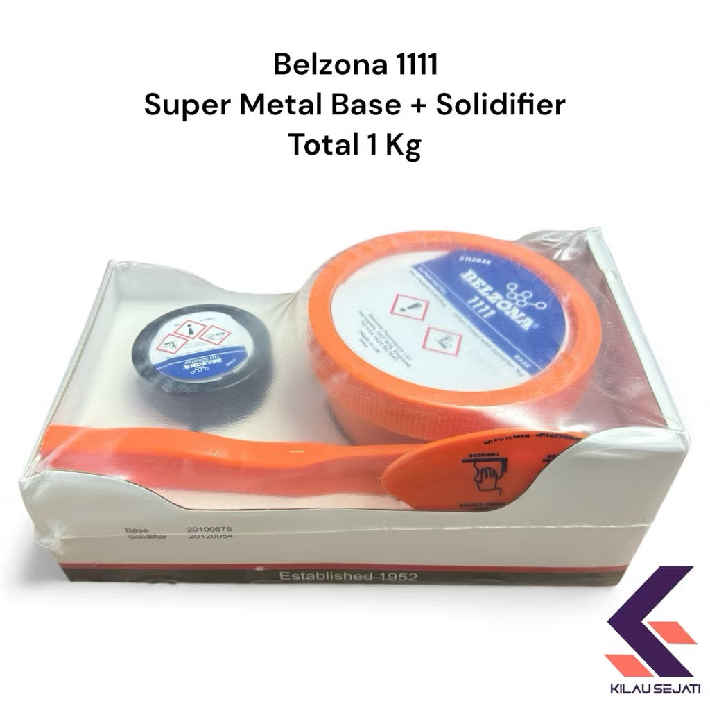 Belzona 1111 Super Metal Epoxy Repair 1 Kg Set